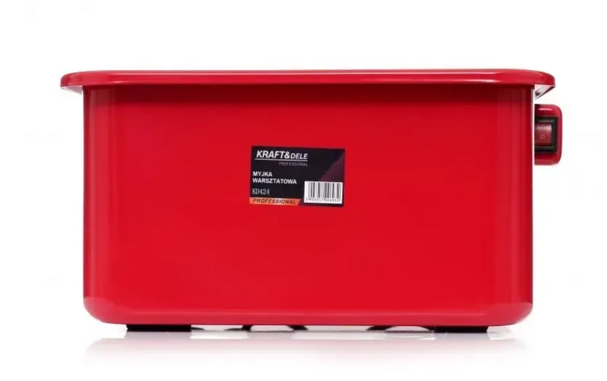Мийка для деталей 13 л Kraft&Dele KD424 &ndash; 3,5 л/хв, 26 Вт, сталь KD424 фото