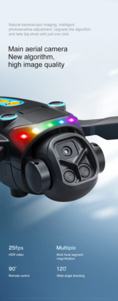 Квадрокоптер XKJ K21 MAX з пультом з екраном 4.3&Prime;, WiFi FPV, подвійна камера 754545454 фото
