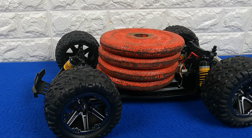 Радіокерована машинка 1:10 4WD HS10421 до 45 км/год, 20 хв, масляні аморти, сервопривід, потужний двигун 9454355454 фото