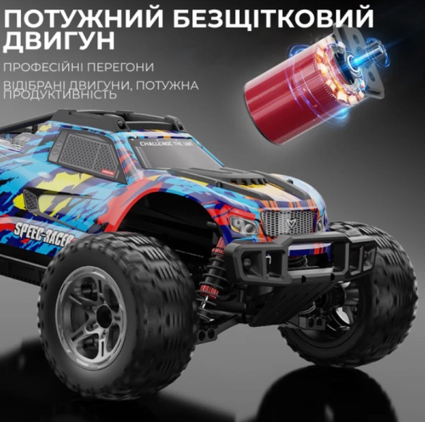 Машинка на радиоуправлении KF10 Brushless 1:10 &ndash; бесщеточный двигатель, 4WD, 20 мин, 50 км/ч. Профессиональная машинка на пульте. 4335778765 фото