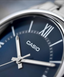 Мужские часы Casio MTP-V005D-2B5 &mdash; Элегантный синий и стальной стиль 00402000 фото 6