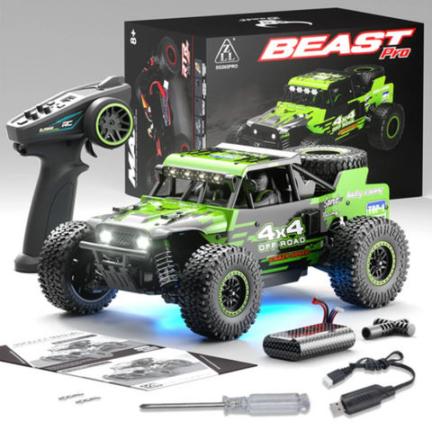 Машинка на радіокеруванні ZLL SG202PRO: 4WD, дріфт, джип, автомобіль 1:20, до 40 км/год, 2.4G, металевий 5645656 фото