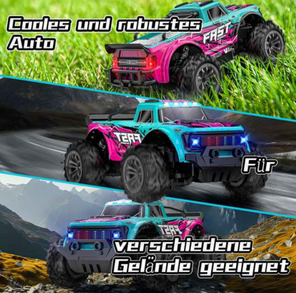 Дрифт-монстр KFplan KF23 1:16 на Р/К: приборкай 4WD (20км) на повній швидкості! 33990-1444 фото
