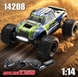 Радиоуправляемая машинка MJX 14208 1:14 4WD до 50 км/ч, бесщеточный RC внедорожник, металлическая подвеска, аккумулятор 85545454 фото 8