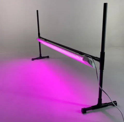 Потужний 40 Вт LED Фіто-Світильник біколор спектру LS40-Bicolor для вирощування рослин, розсади, квітів на регульованій стійці Top Hooks. LS402054 фото