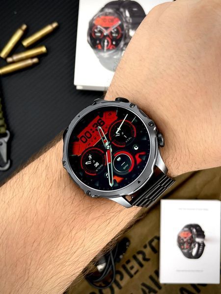 Розумний годинник Modfit Tactic Blaze Black Steel МT0322 фото