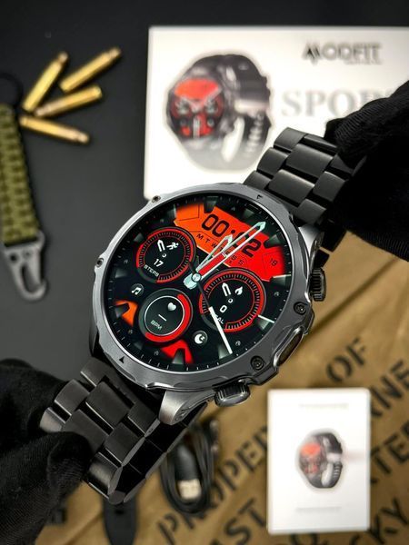 Розумний годинник Modfit Tactic Blaze Black Steel МT0322 фото