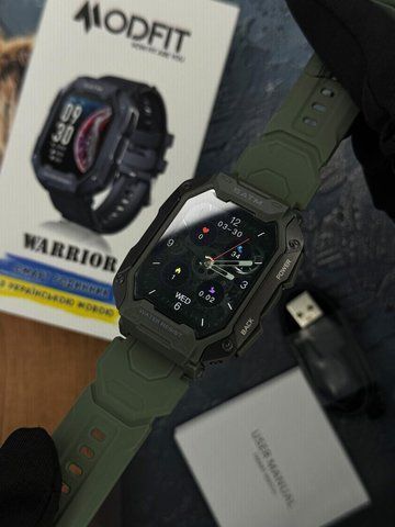 Розумний годинник Modfit Warrior Army Green MW0201 фото