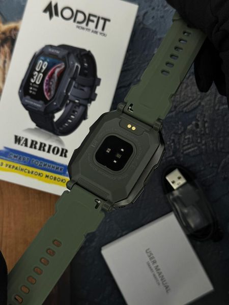 Розумний годинник Modfit Warrior Army Green MW0201 фото