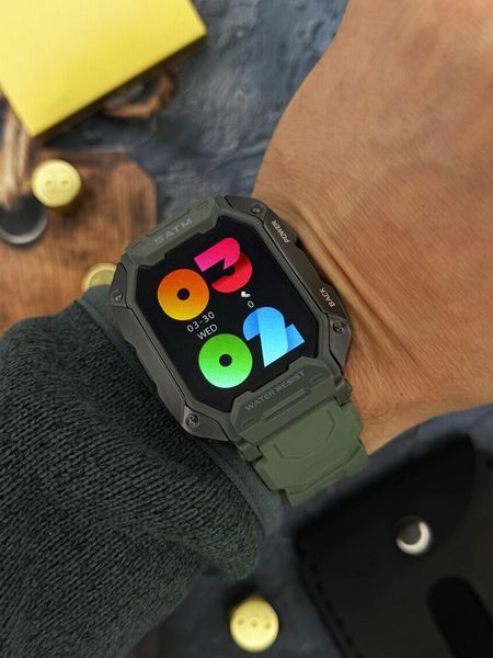 Розумний годинник Modfit Warrior Army Green MW0201 фото