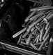 Панель для инструментов на стену Kistenberg 78х78 см, 36 контейнеров, органайзер для гаража. MIX589 фото 3