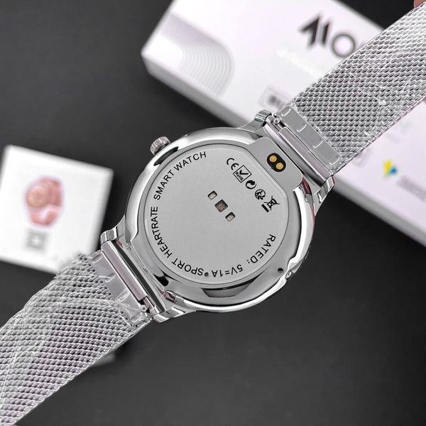 Смарт-часы Modfit Business Pro Silver Mesh &mdash; Безупречный стиль для делового человека MB0335 фото