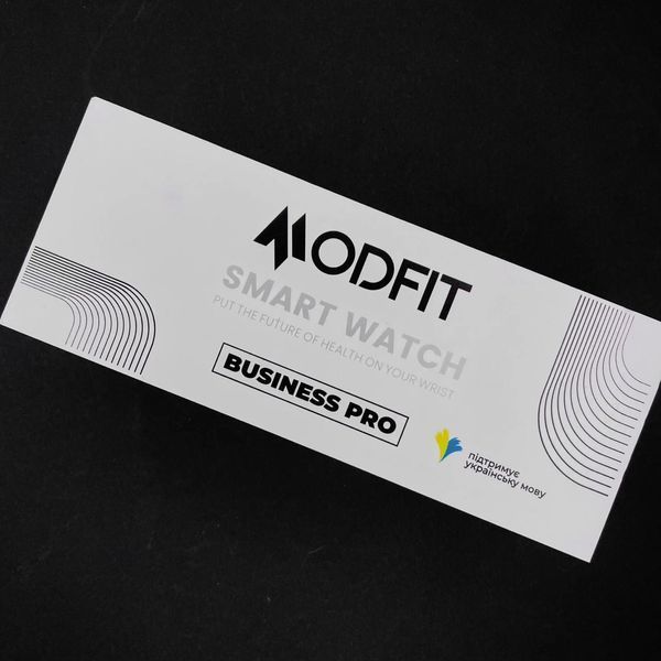 Смарт-часы Modfit Business Pro Silver Mesh &mdash; Безупречный стиль для делового человека MB0335 фото