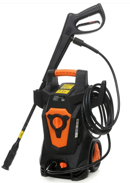 Мийка високого тиску 2000W 200Bar Kraft&Dele KD447. Металева помпа, система Total Stop. Надійна автомийка для дому та саду KD447 фото
