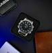Стильний чоловічий годинник Casio AMW-880D-1A. Із електронно-стрілковим циферблатом, сріблястим браслетом, кварцовим механізмом та LED підсвіткою. AMW0221 фото 1
