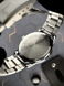 Класичний наручний чоловічий годинник Casio MTP-V001D-1B. Кварцовий механізм, чорний циферблат, водозахист 30 м., мінеральне скло, сріблястий корпус і браслет V0112 фото 8