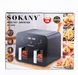 Аэрогриль-фритюрница SOKANY SK-10005 на 10 л, сенсорная SK10005 фото 8