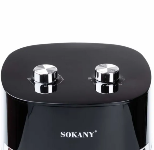 Аерогриль-фритюрниця SOKANY SK-10024 на 6,5 л з терморегулятором, чорний SK10024 фото