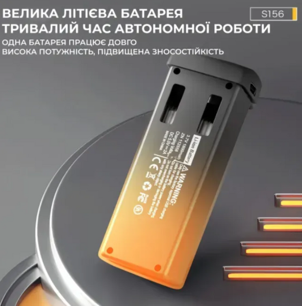 Дрон AE S156 с камерой 2K, квадрокоптер с экраном на пульте 12.5 см, FPV, 20мин, 200м, бесколлекторные двигатели. 45353541 фото