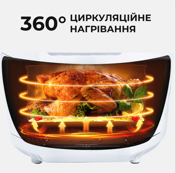 Аерогриль-фритюрниця SOKANY SK-3010 на 5 літрів, білий SK3010 фото