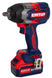 Аккумуляторный ударный гайковерт EMTOP ECIWL2085 20 В, 1000 Нм, 1/2", 2&times;4 Ач, бесщеточный ECIWL2085 фото 5