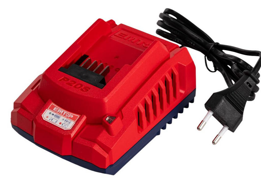 Аккумуляторный ударный гайковерт EMTOP ECIWL2085 20 В, 1000 Нм, 1/2", 2&times;4 Ач, бесщеточный ECIWL2085 фото