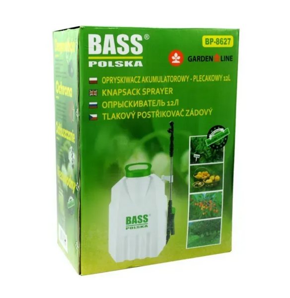 Опрыскиватель 12л Bass Polska 8627 &ndash; аккумуляторный. 8627 фото