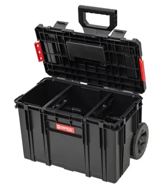 Набір ящиків для інструментів Qbrick System TWO Set Alu Vario &mdash; 3в1: візок + ящик + органайзер, металеві замки, модульна система Z259800AZ001 фото