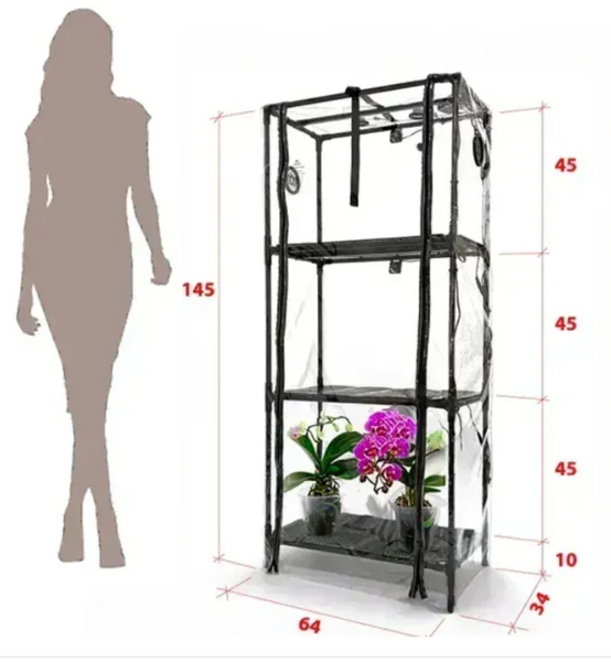 Теплиця для розсади TropicB: авто-вологість, фітосвітло та таймер  Bltropic1 фото