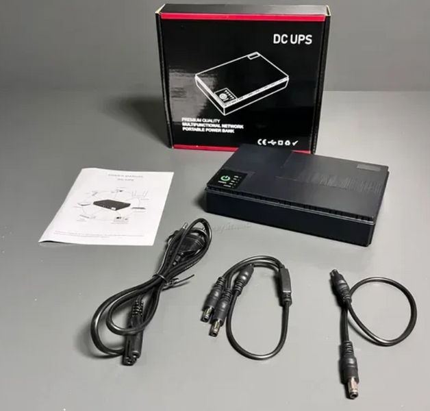 Портативный ИБП UPS с USB &mdash; Питание роутера, камер и зарядка телефона ONU1311 фото