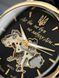 Класичний чоловічий годинник Awarder 022 Gold-Black Mechanic Де би не був 04282123 фото 8