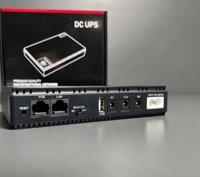 Надійний DC UPS з захистом від перегріву &mdash; Живлення роутера 5V/9V/12V + USB ONU1312 фото