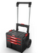 Ящик для инструментов на колесах Qbrick System PRO Cart 2.0 Plus Drawer 3 &mdash; 3 выдвижные ящика, телескопическая ручка SKRWQCP2PD3CZAPG001 фото 6