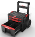 Ящик для инструментов на колесах Qbrick System PRO Cart 2.0 Plus Drawer 3 &mdash; 3 выдвижные ящика, телескопическая ручка SKRWQCP2PD3CZAPG001 фото 5