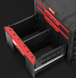 Ящик для инструментов на колесах Qbrick System PRO Cart 2.0 Plus Drawer 3 &mdash; 3 выдвижные ящика, телескопическая ручка SKRWQCP2PD3CZAPG001 фото 8