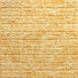 Самоклеюча 3D панель Глибокий 3D панель самоклеюча Глибокий Жовтий (цегла) 700х770х5 мм: об&rsquo;ємне та тепле рішення для вашого ремонтуЖовтий 700х770х5 мм: декоративна цегла з ефектом теплої стіни  SW-00000168 фото 2