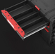 Ящик для инструментов на колесах Qbrick System PRO Cart 2.0 Plus Drawer 3 &mdash; 3 выдвижные ящика, телескопическая ручка SKRWQCP2PD3CZAPG001 фото 13