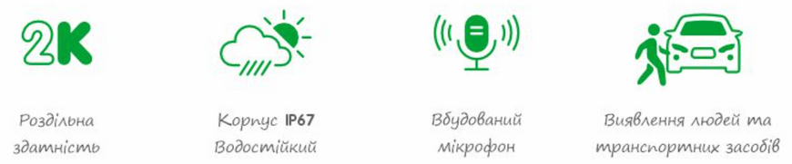Антивандальная IP камера уличная 5MP POE SD-карта GreenVision GV-172-IP-I-DOS50-30 (Ultra AI) 19746 фото