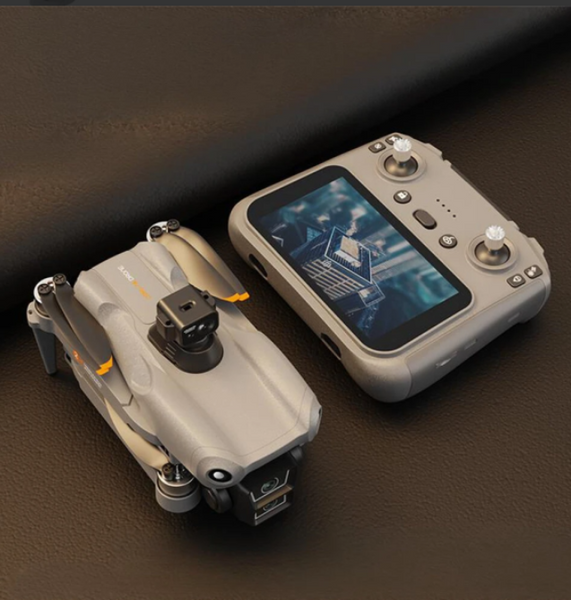 Профессиональный дрон LYZRC L300 Ultra Max. Пульт с сенсорным экраном 5.9&rdquo;, 4K камера, GPS, бесщеточные моторы, 30 мин. полета и FPV 800 м. 656344343 фото