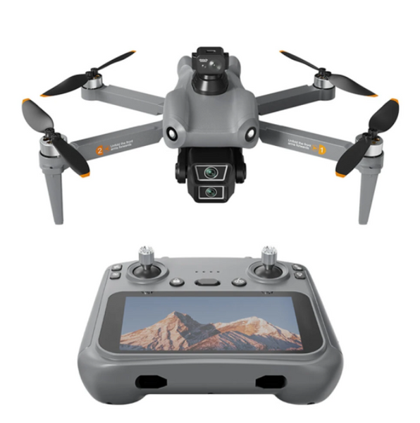Профессиональный дрон LYZRC L300 Ultra Max. Пульт с сенсорным экраном 5.9&rdquo;, 4K камера, GPS, бесщеточные моторы, 30 мин. полета и FPV 800 м. 656344343 фото