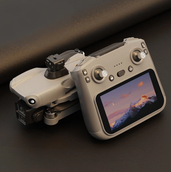 Профессиональный дрон LYZRC L300 Ultra Max. Пульт с сенсорным экраном 5.9&rdquo;, 4K камера, GPS, бесщеточные моторы, 30 мин. полета и FPV 800 м. 656344343 фото