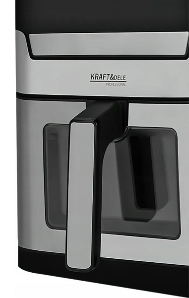 Аэрофритюрница, Kraft&Dele KD4109 аэрогриль без жира 8 л 2200 Вт LED дисплей, 10 программ KD4109 фото