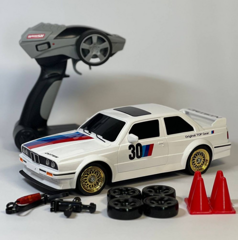 Радіокерована дріфт-машина BMW E30: 30 км/год, 4WD, масштаб 1:16 + шини 55466656 фото
