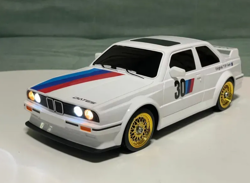 Радіокерована дріфт-машина BMW E30: 30 км/год, 4WD, масштаб 1:16 + шини 55466656 фото