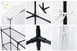 Мини-теплица Ekspand 1,4&times;1,4&times;2 м, каркас 16 мм, белая модель TFR16-1,4X1,4X2-B &ndash; компактное решение для сада и огорода. TFR16-1,4X1,4X2-B фото 3