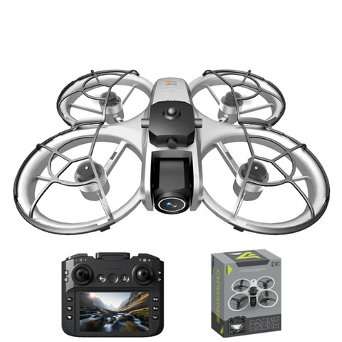 Квадрокоптер ZHRC Z4 WiFi FPV з екраном 4.3", подвійна камера, обхід перешкод 360&deg;, безколекторний дрон 8545545454 фото