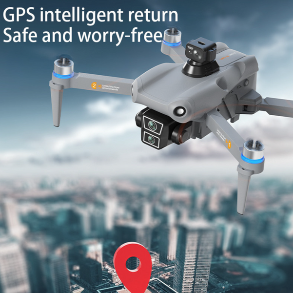 Квадрокоптер дрон LYZRC L300 AIR MAX, RC пульт сенсорний дисплей, GPS 3000 м. 25 хв.  76787978787 фото