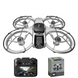 Квадрокоптер ZHRC Z4 WiFi FPV с экраном 4.3", двойная камера, обход препятствий 360&deg;, бесколлекторный дрон 8545545454 фото 1