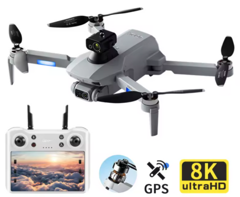 Квадрокоптер з камерою 4DRC F8 PRO/MAX - дрон із 4K , GPS, до 2 км. 25 хвилин польоту РК пульт 20238 фото
