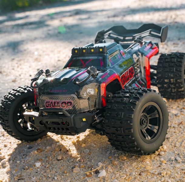 Машинка на пульті 18108 PRO 1:18 позашляховик 4WD, 50 км/год повний привід, 25 хв, безколекторний двигун, LED світло 34567-lh 18108 pro фото